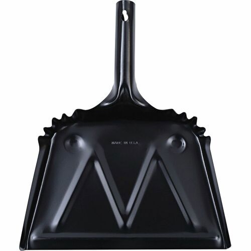 DUSTPAN;MTL; BLACK ;12 IN
